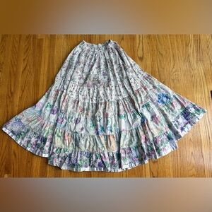 Anna Konya Floral Maxi Skirt